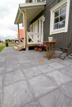 Markstensplatta Verona Grafitgrå 42 x 42 x 5 cm Boke